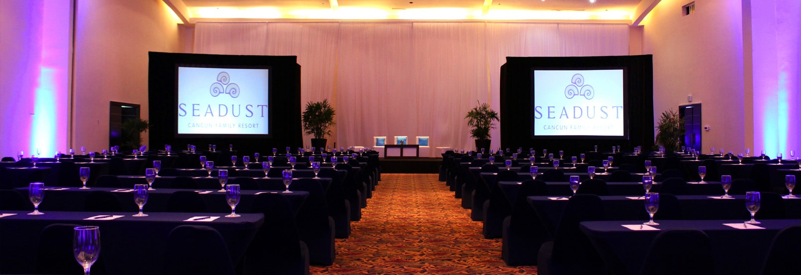 Salones de Eventos del Hotel Seadust Cancun